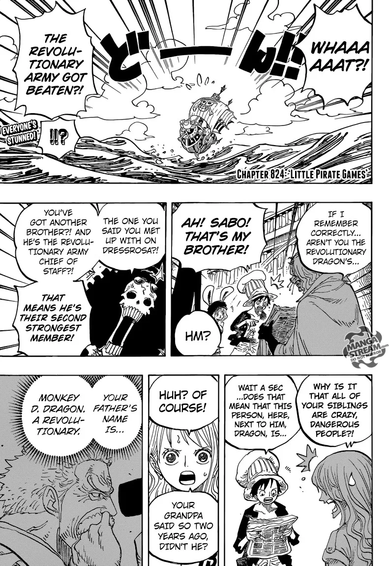 One Piece Chapter 824 - Page 5