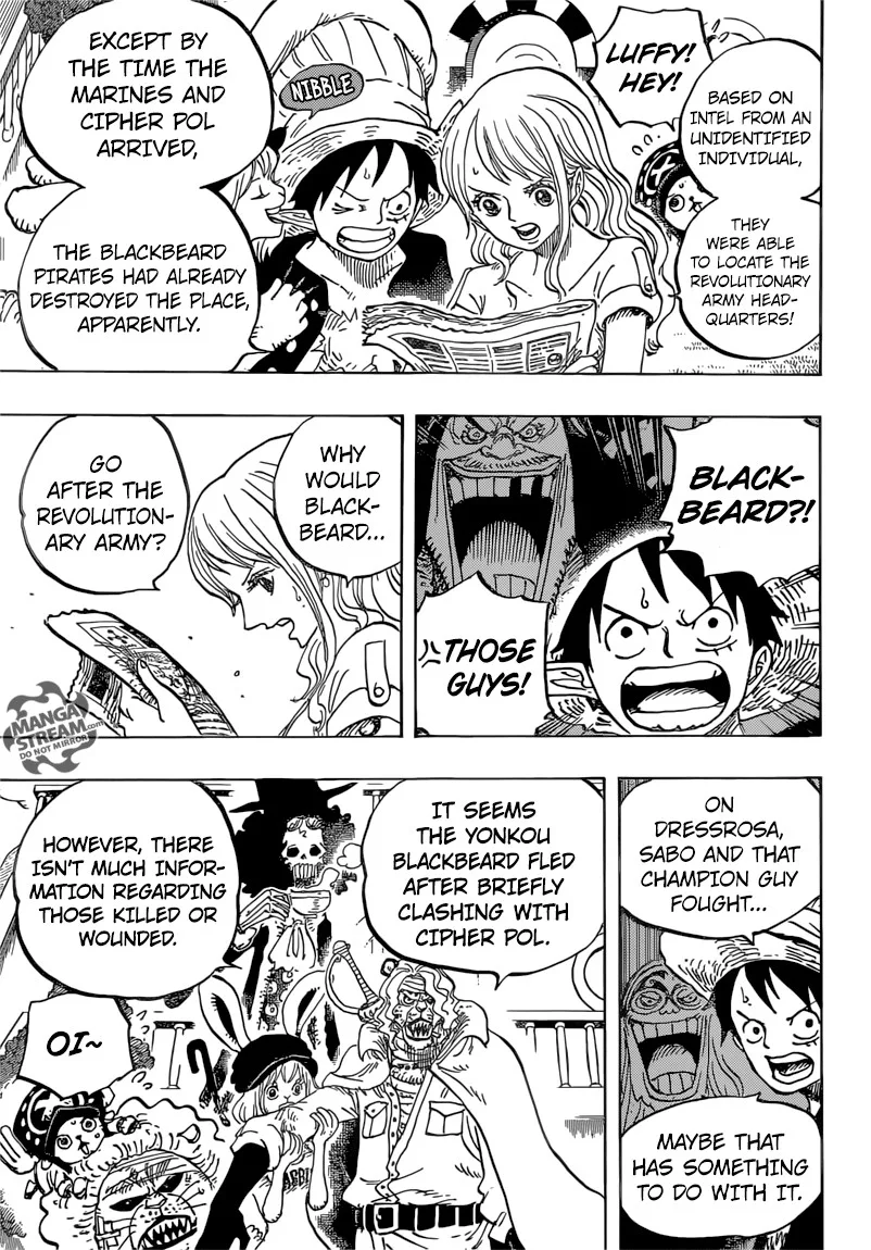 One Piece Chapter 824 - Page 7