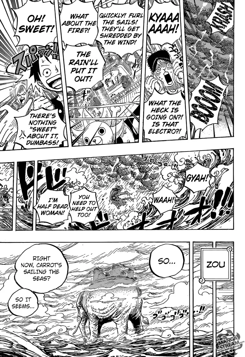 One Piece Chapter 824 - Page 9