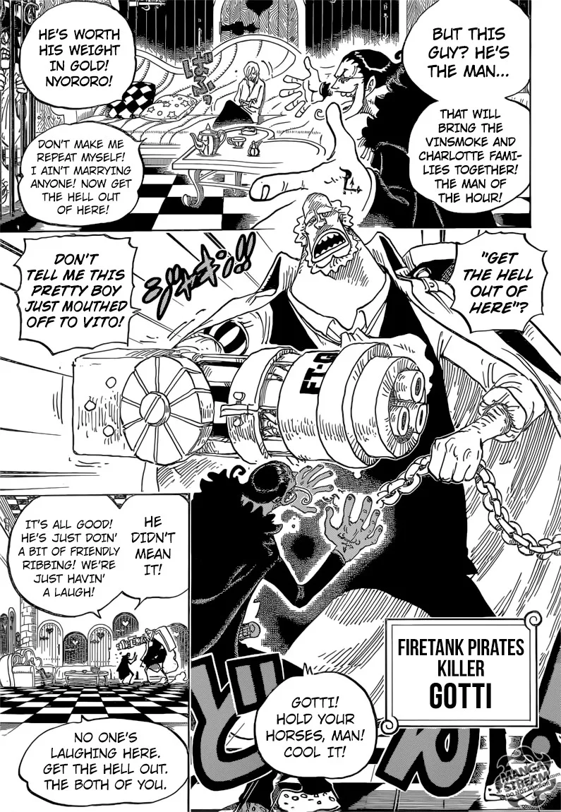 One Piece Chapter 825 - Page 8