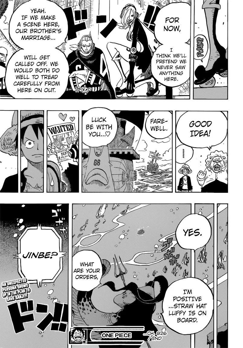 One Piece Chapter 826 - Page 20