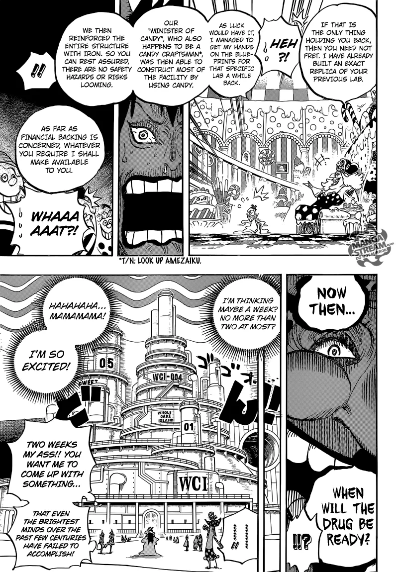 One Piece Chapter 834 - Page 17