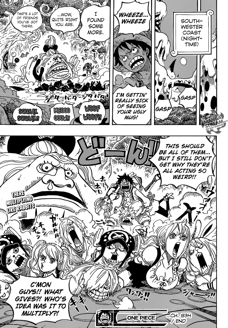 One Piece Chapter 834 - Page 19