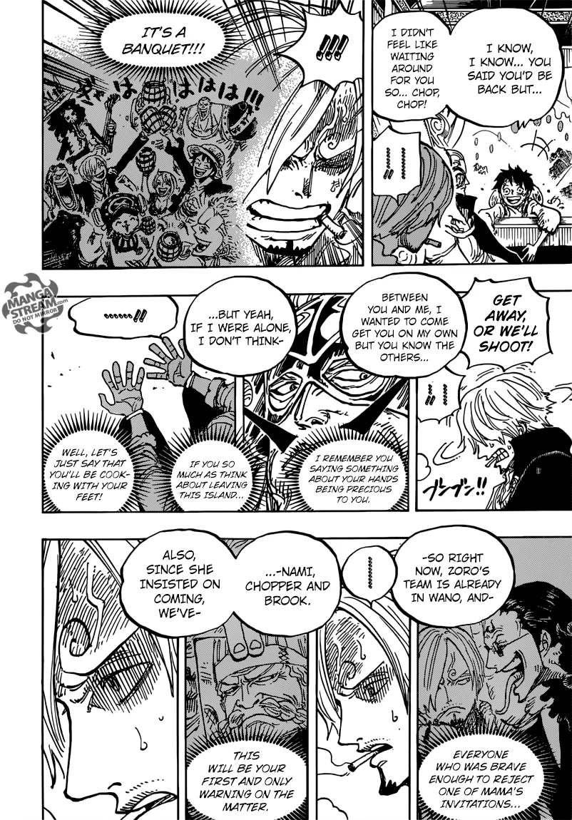 One Piece Chapter 843 - Page 17