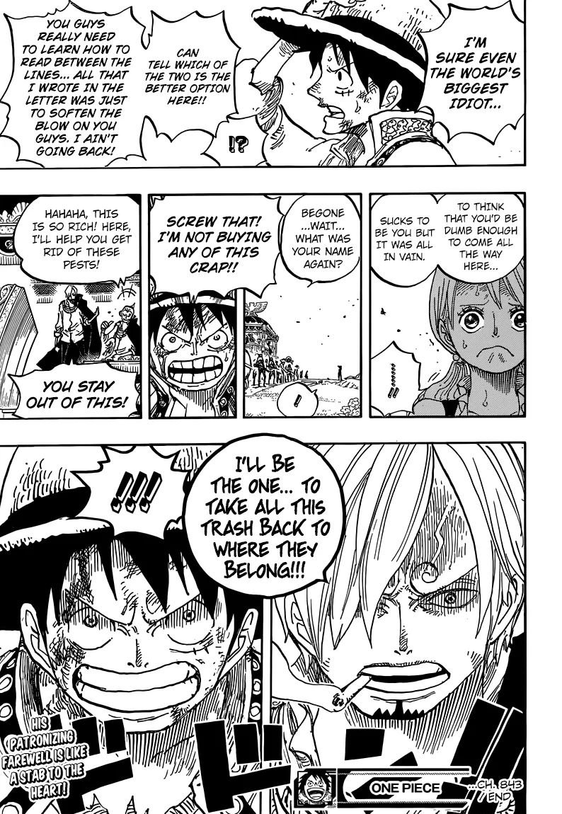 One Piece Chapter 843 - Page 20