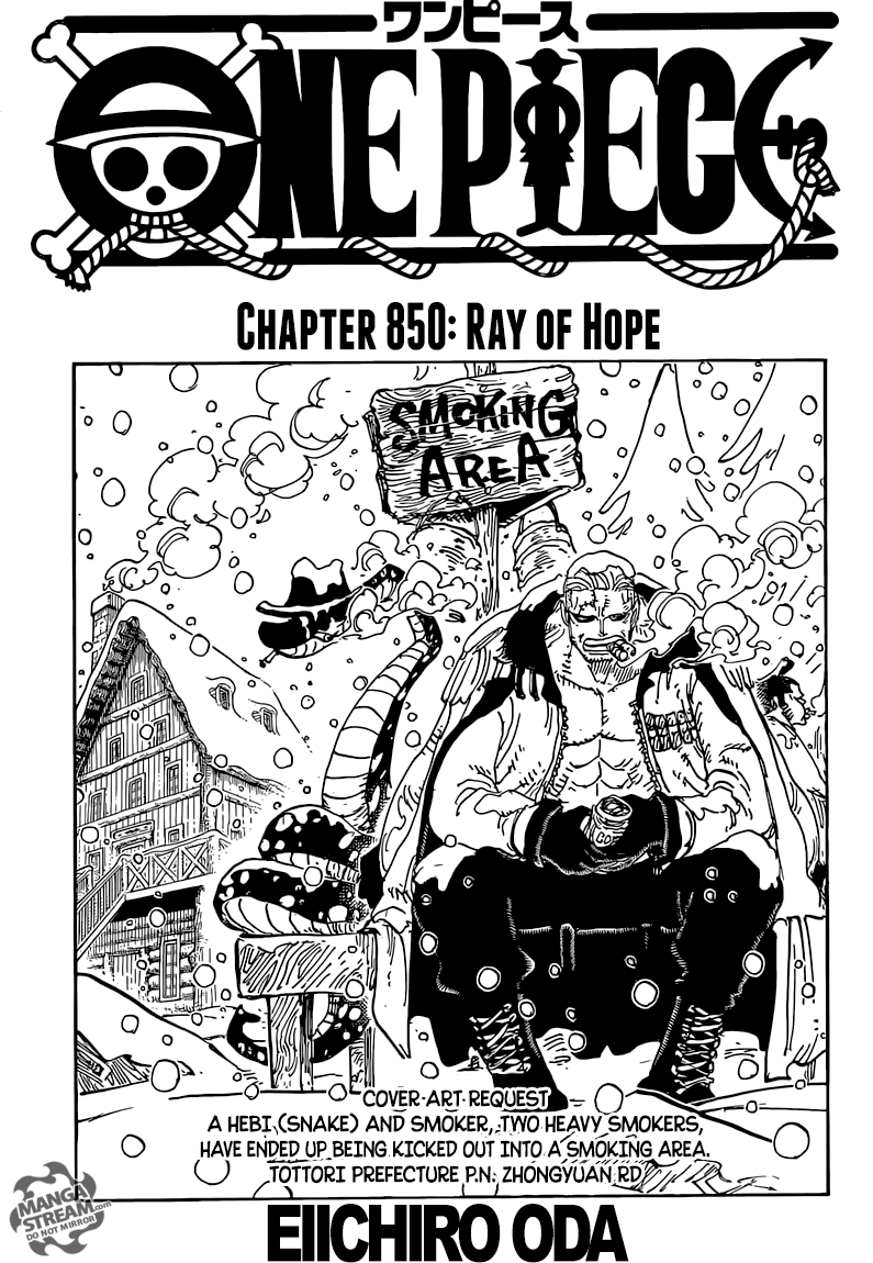 One Piece Chapter 850 - Page 3
