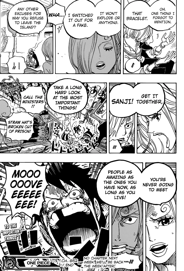 One Piece Chapter 852 - Page 18