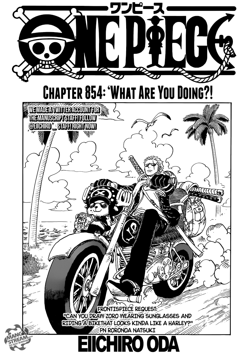 One Piece Chapter 854 - Page 1
