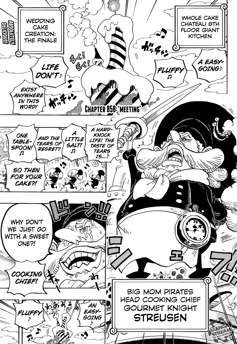 One Piece Chapter 858 - Page 4
