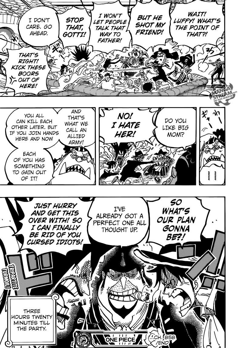 One Piece Chapter 858 - Page 18