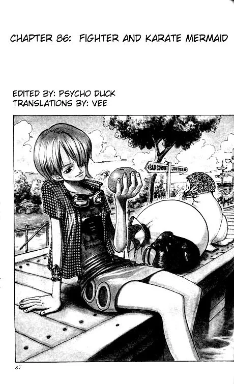One Piece Chapter 86 - Page 1