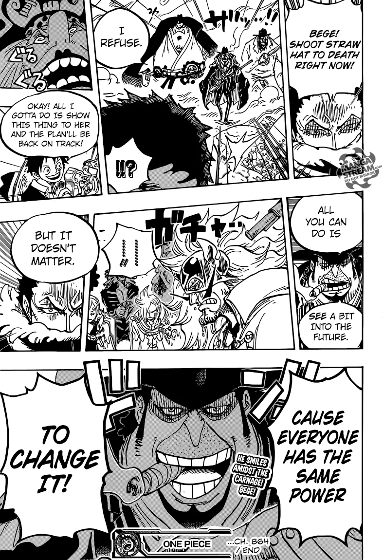 One Piece Chapter 864 - Page 17