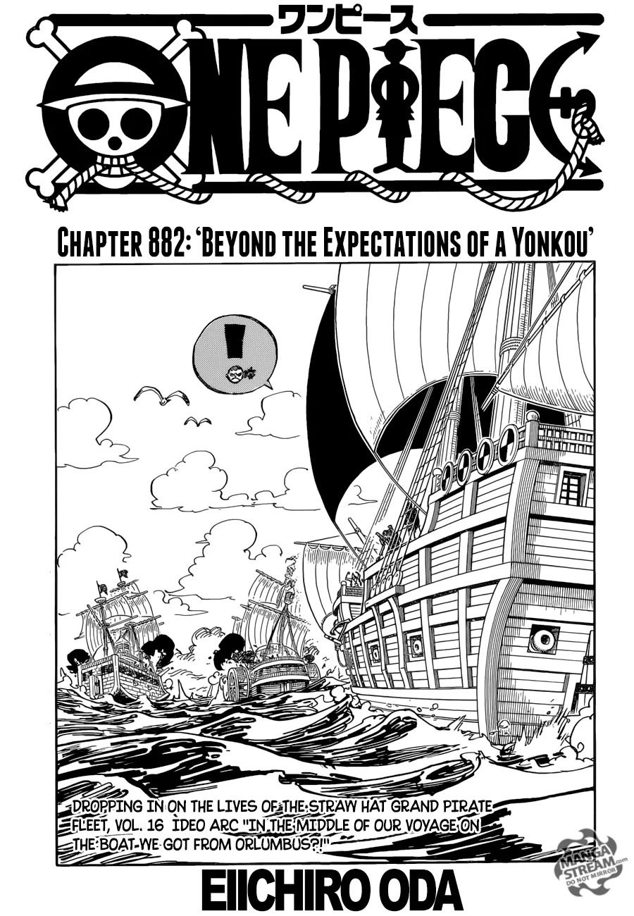 One Piece Chapter 882 - Page 2