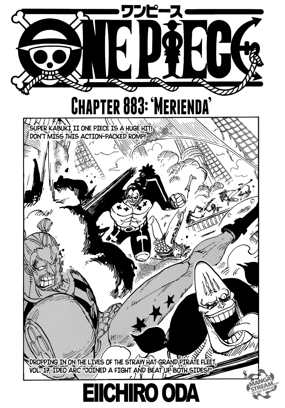 One Piece Chapter 883 - Page 1