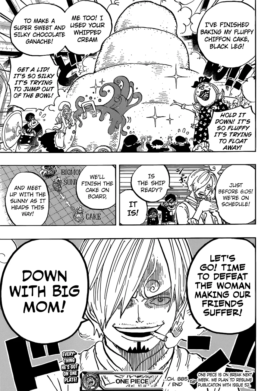 One Piece Chapter 885 - Page 18