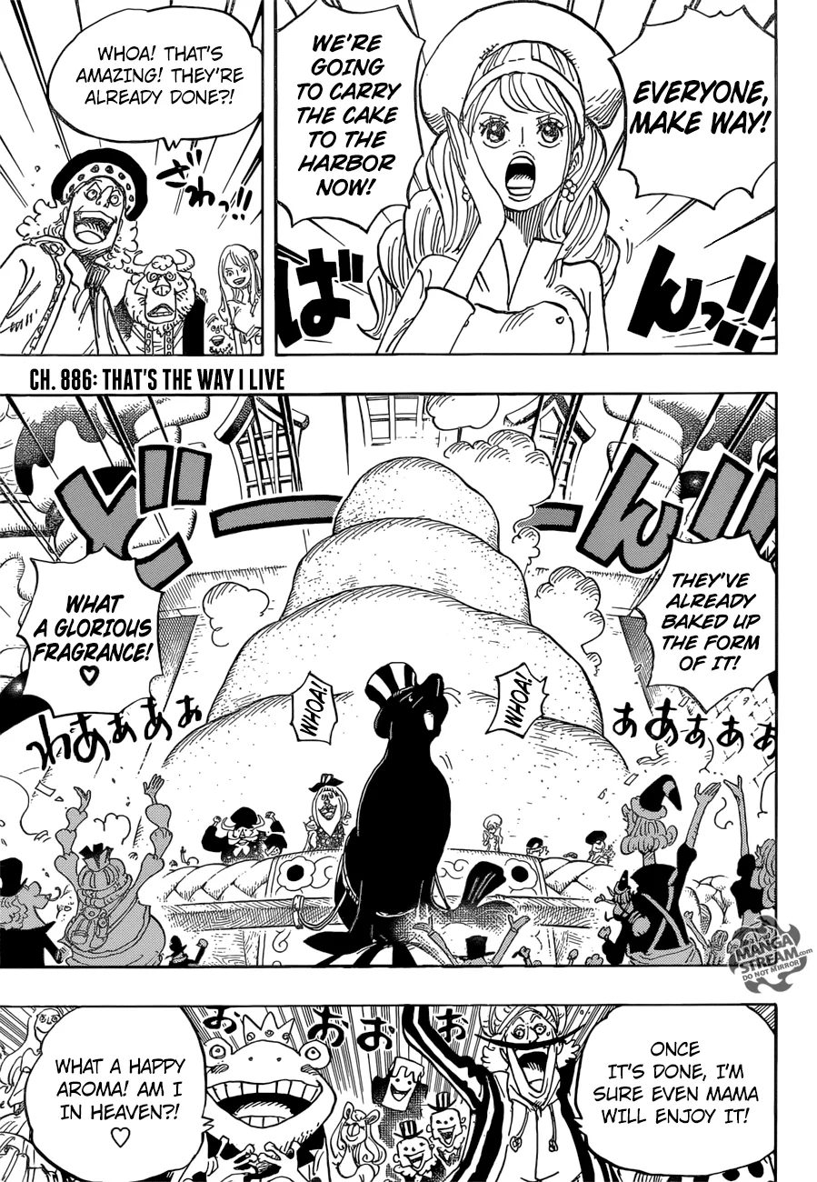 One Piece Chapter 886 - Page 3