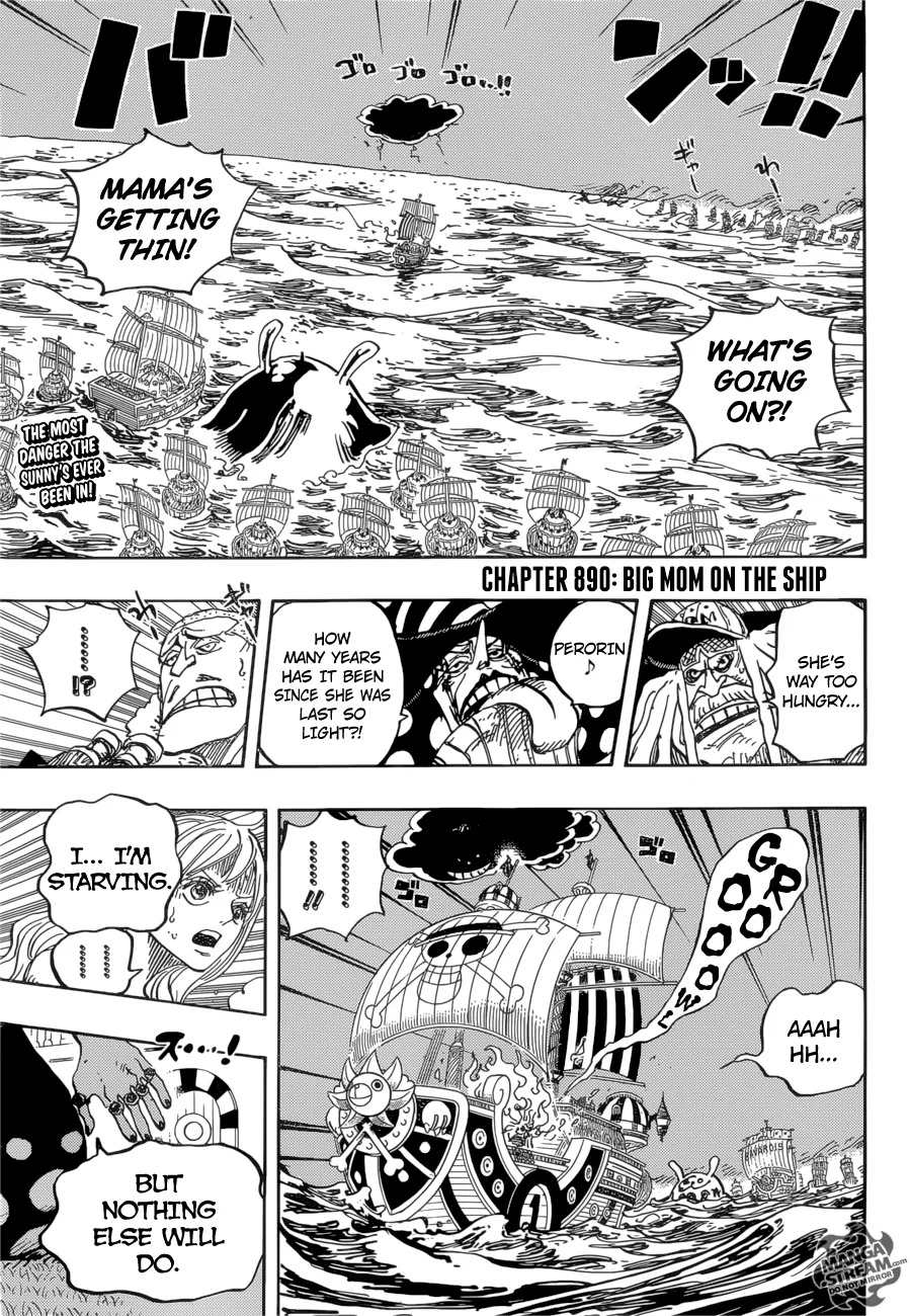 One Piece Chapter 890 - Page 4