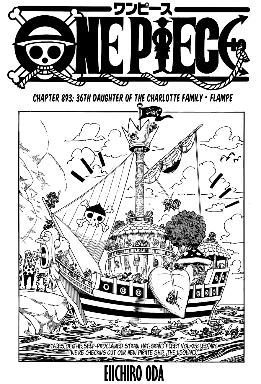 One Piece Chapter 893 - Page 1