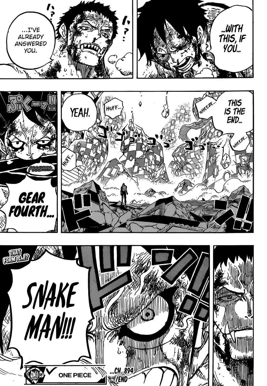 One Piece Chapter 894 - Page 19
