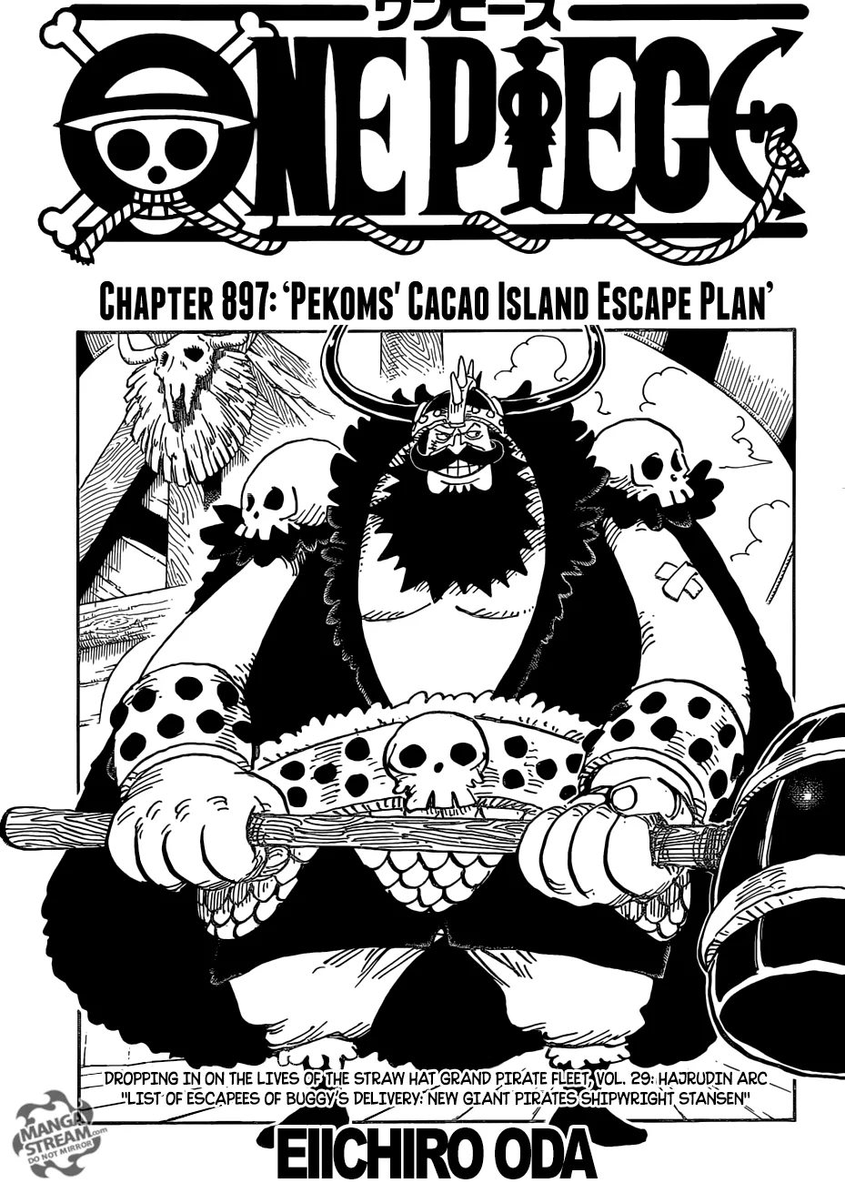 One Piece Chapter 897 - Page 1