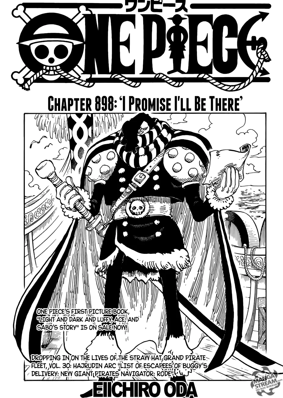 One Piece Chapter 898 - Page 1