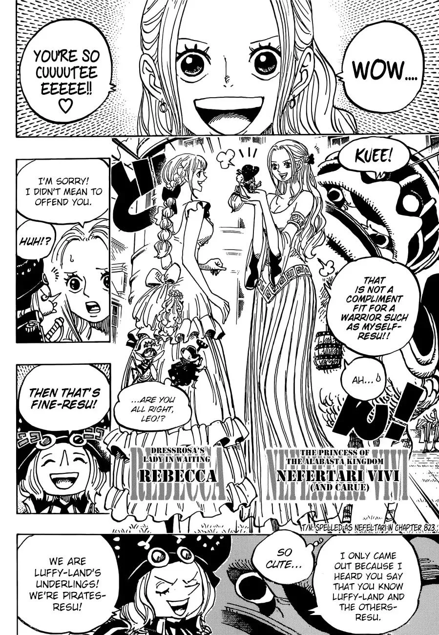 One Piece Chapter 906 - Page 9