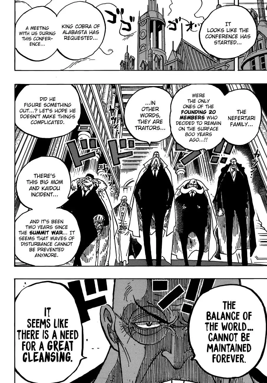 One Piece Chapter 908 - Page 14