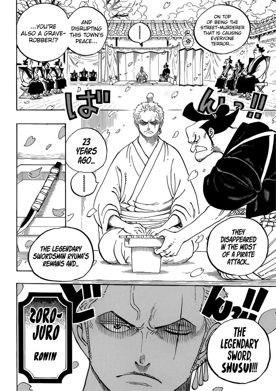 One Piece Chapter 909 - Page 14