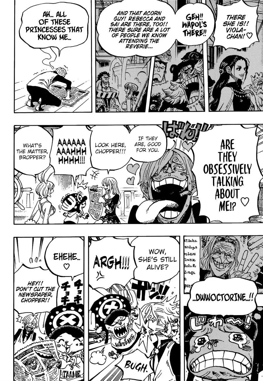 One Piece Chapter 910 - Page 4