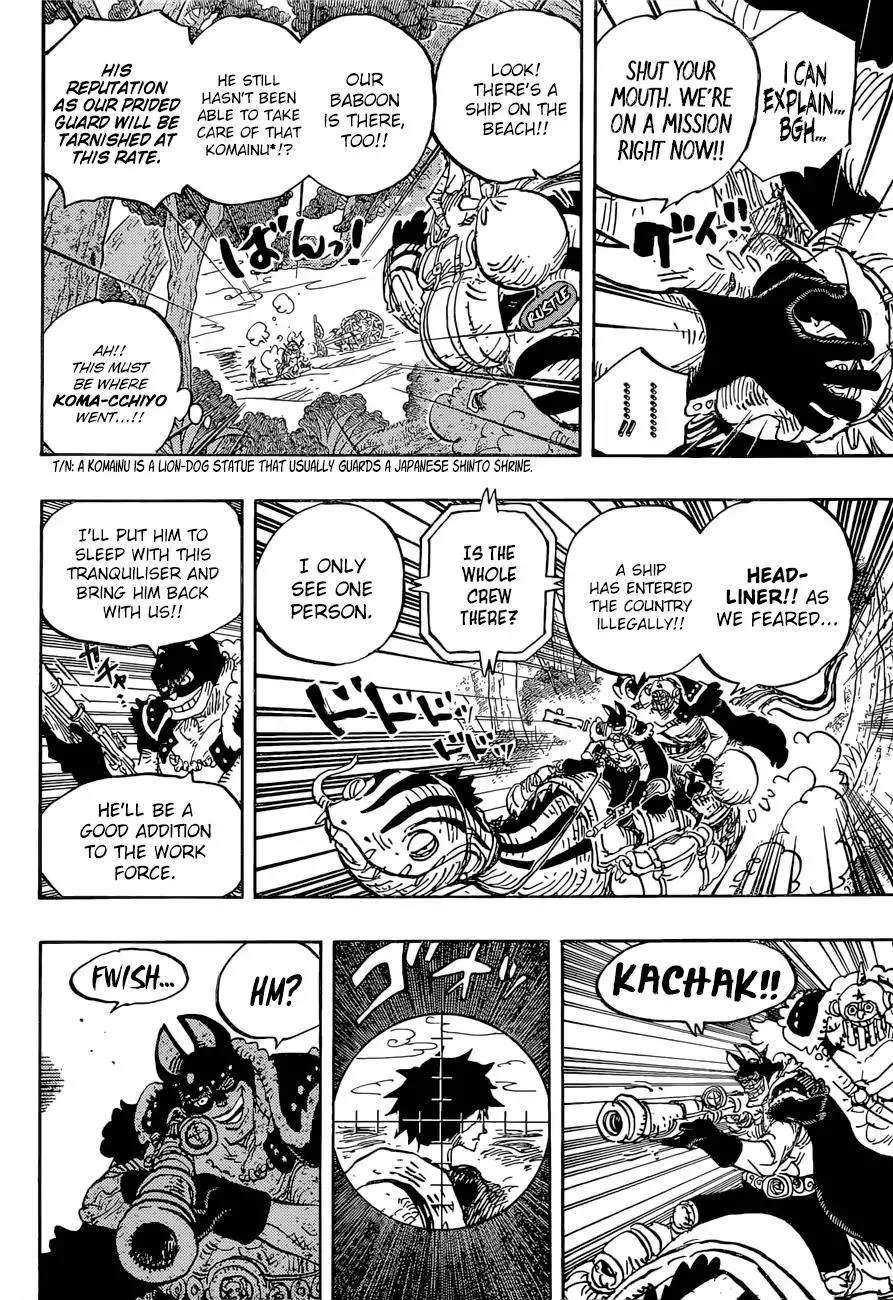 One Piece Chapter 911 - Page 6