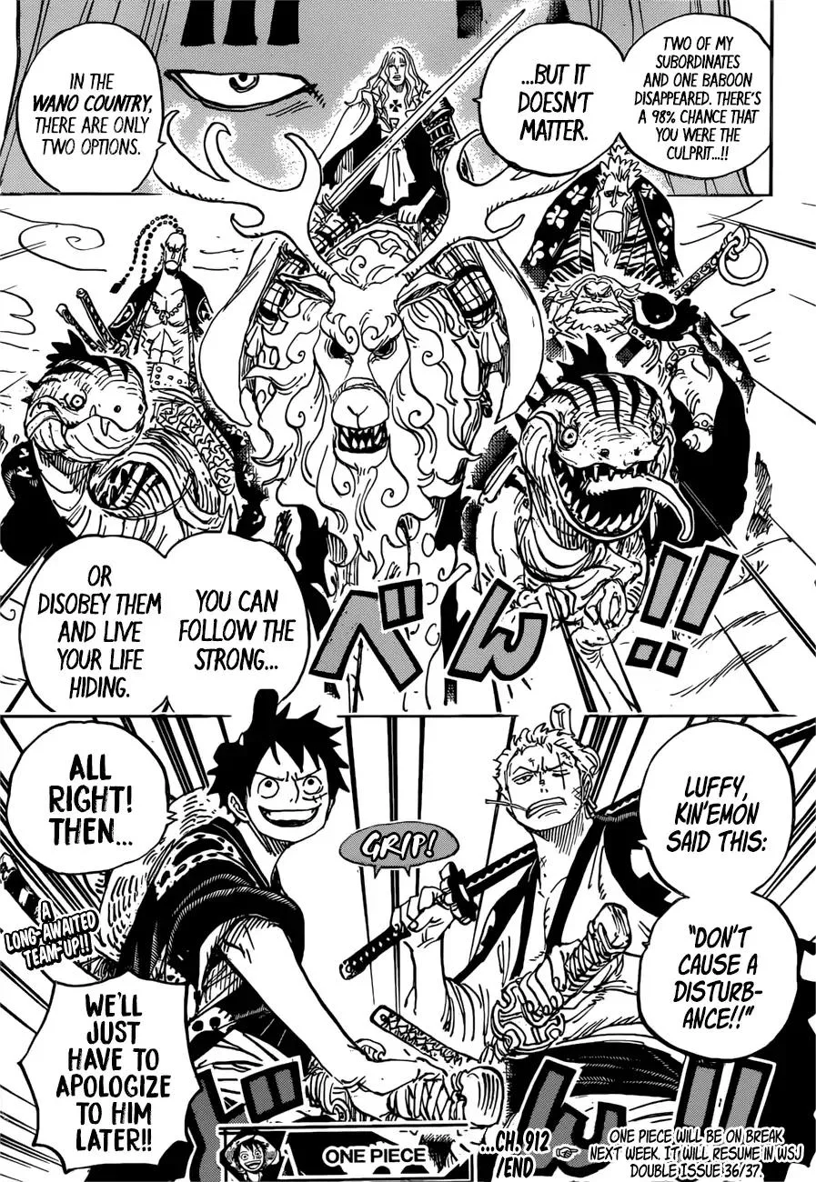One Piece Chapter 912 - Page 19