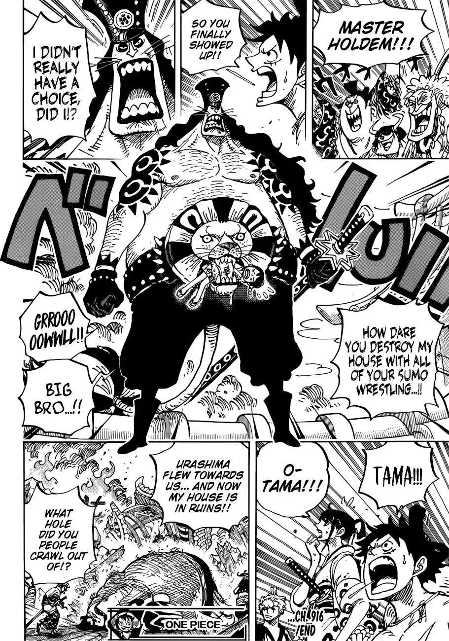 One Piece Chapter 916 - Page 18