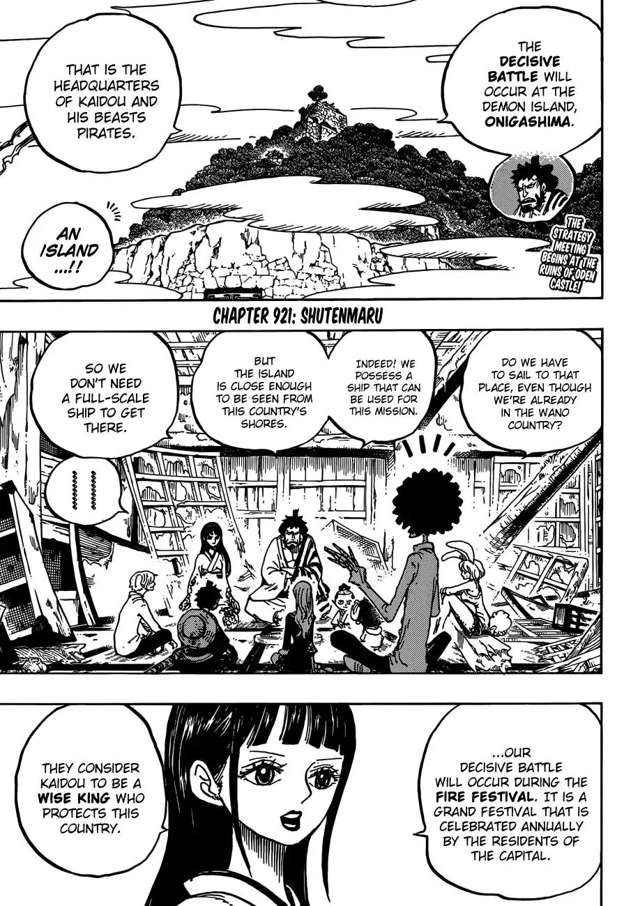 One Piece Chapter 921 - Page 4