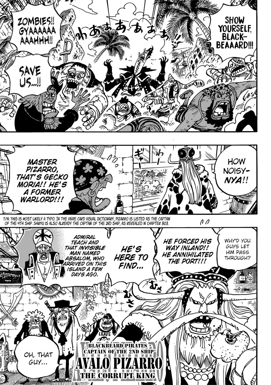 One Piece Chapter 925 - Page 6