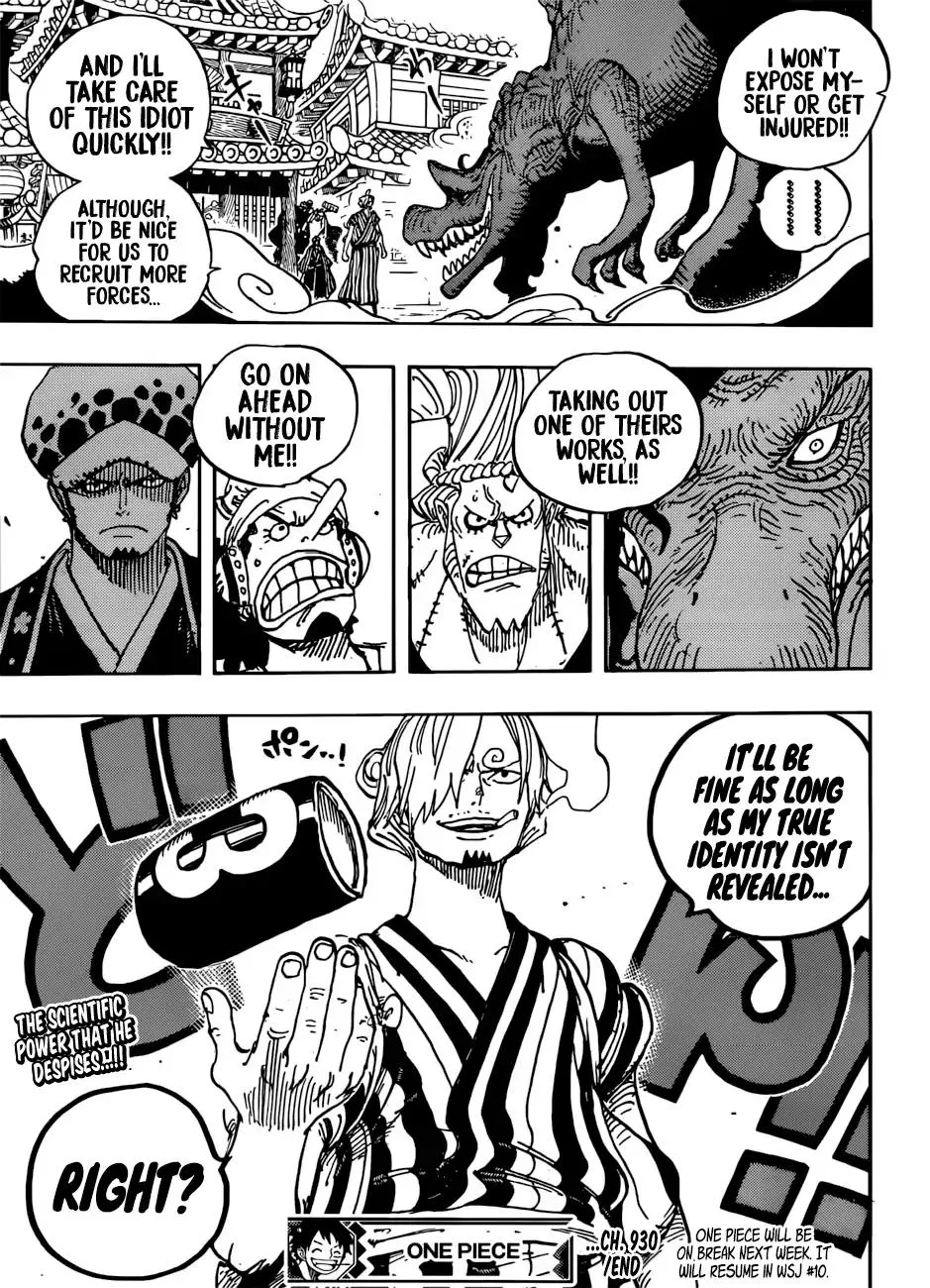 One Piece Chapter 930 - Page 16