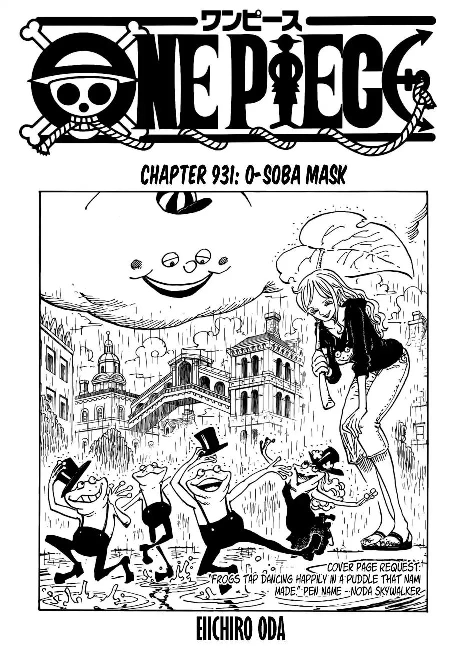One Piece Chapter 931 - Page 1