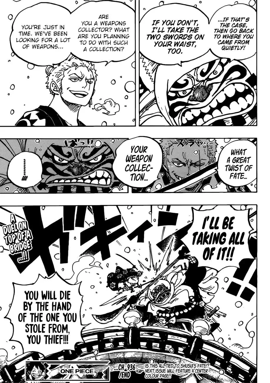 One Piece Chapter 936 - Page 18