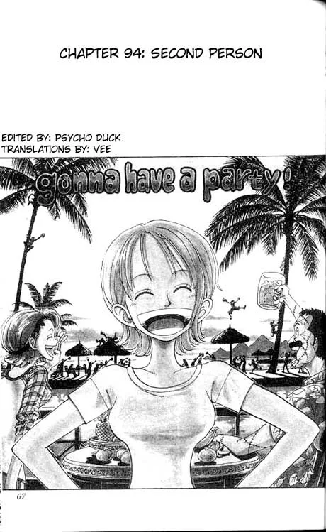 One Piece Chapter 94 - Page 1