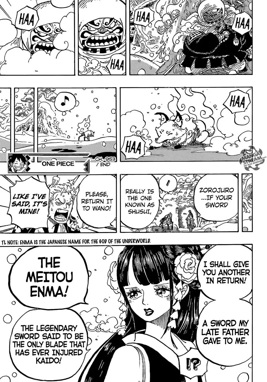 One Piece Chapter 953 - Page 18