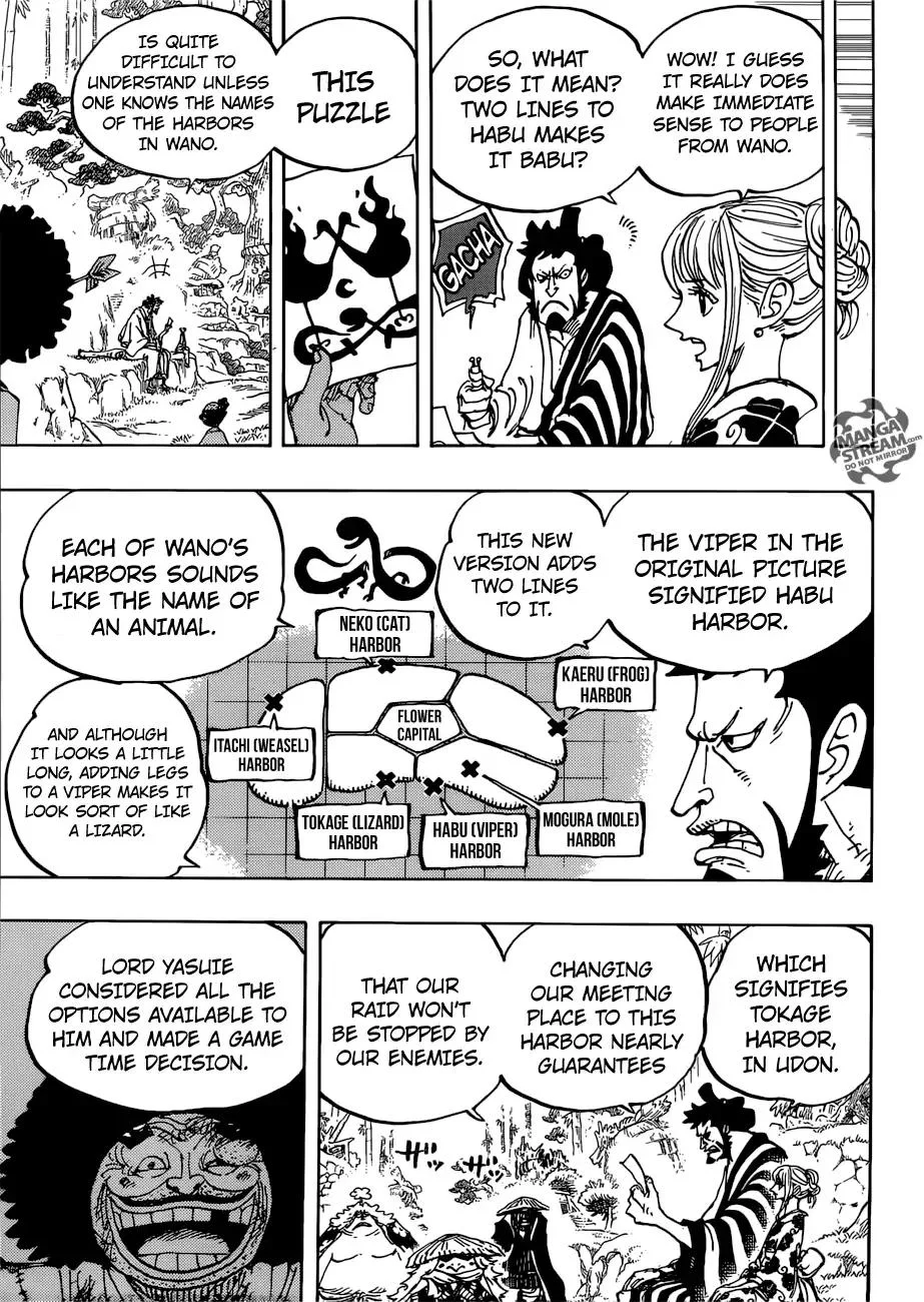 One Piece Chapter 954 - Page 9