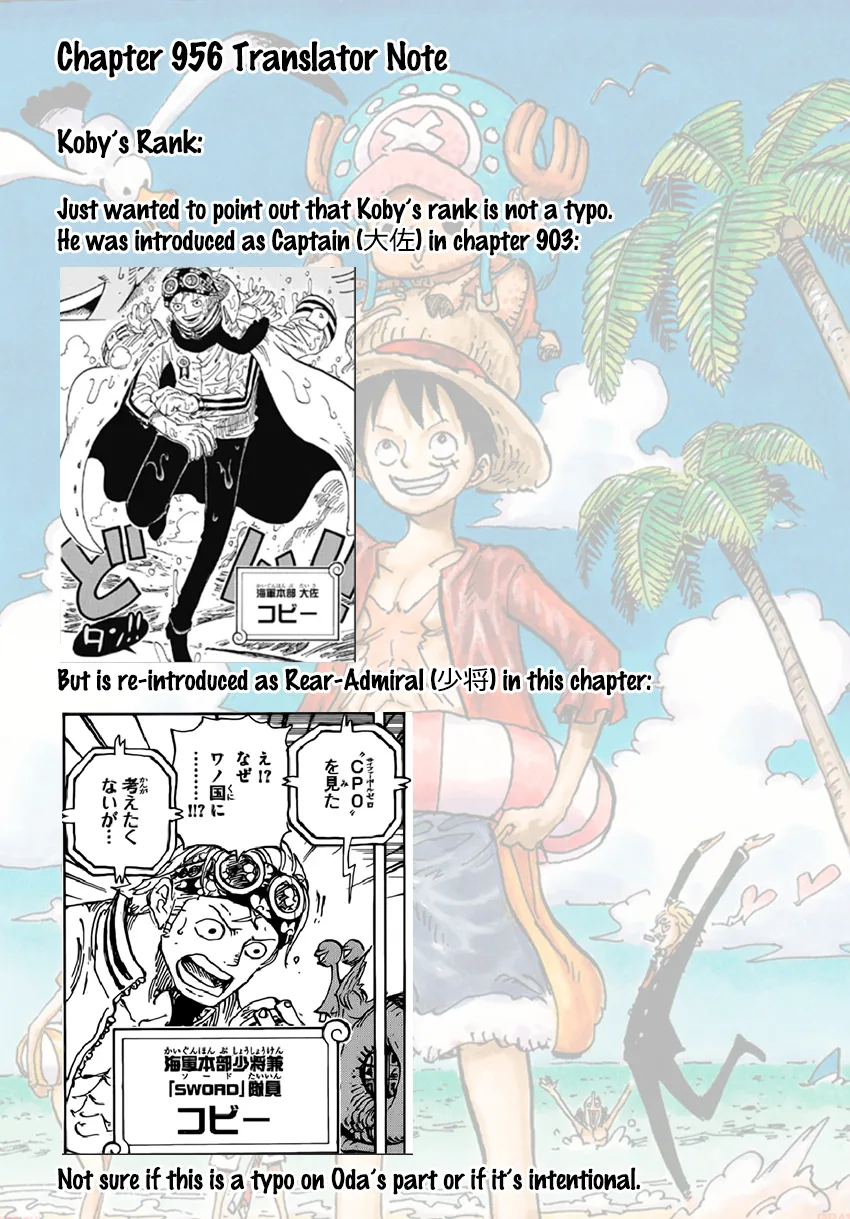 One Piece Chapter 956 - Page 20