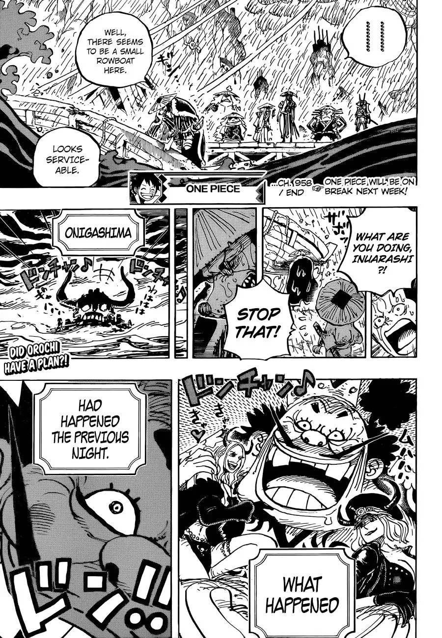 One Piece Chapter 958 - Page 14