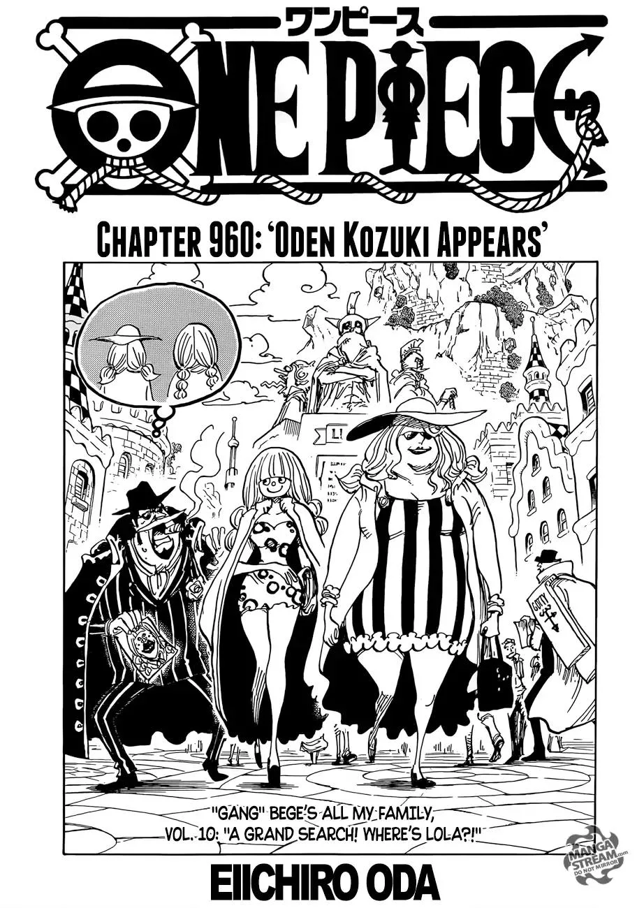 One Piece Chapter 960 - Page 1
