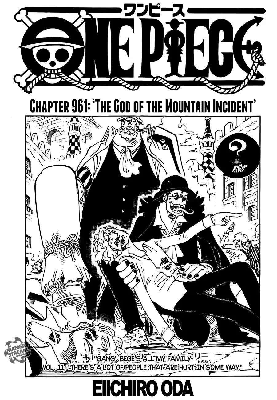 One Piece Chapter 961 - Page 1
