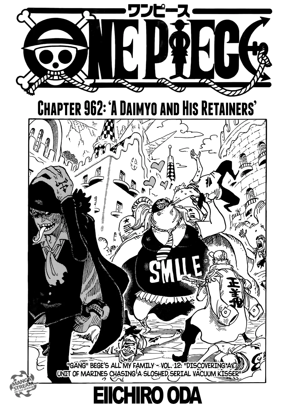 One Piece Chapter 962 - Page 1