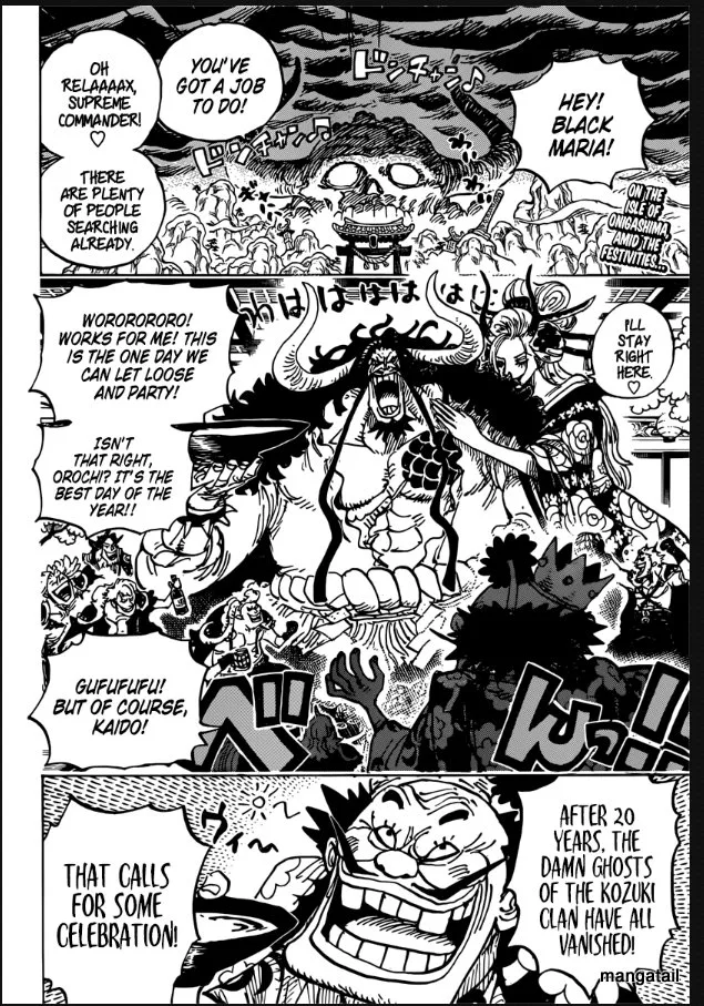 One Piece Chapter 982 - Page 2