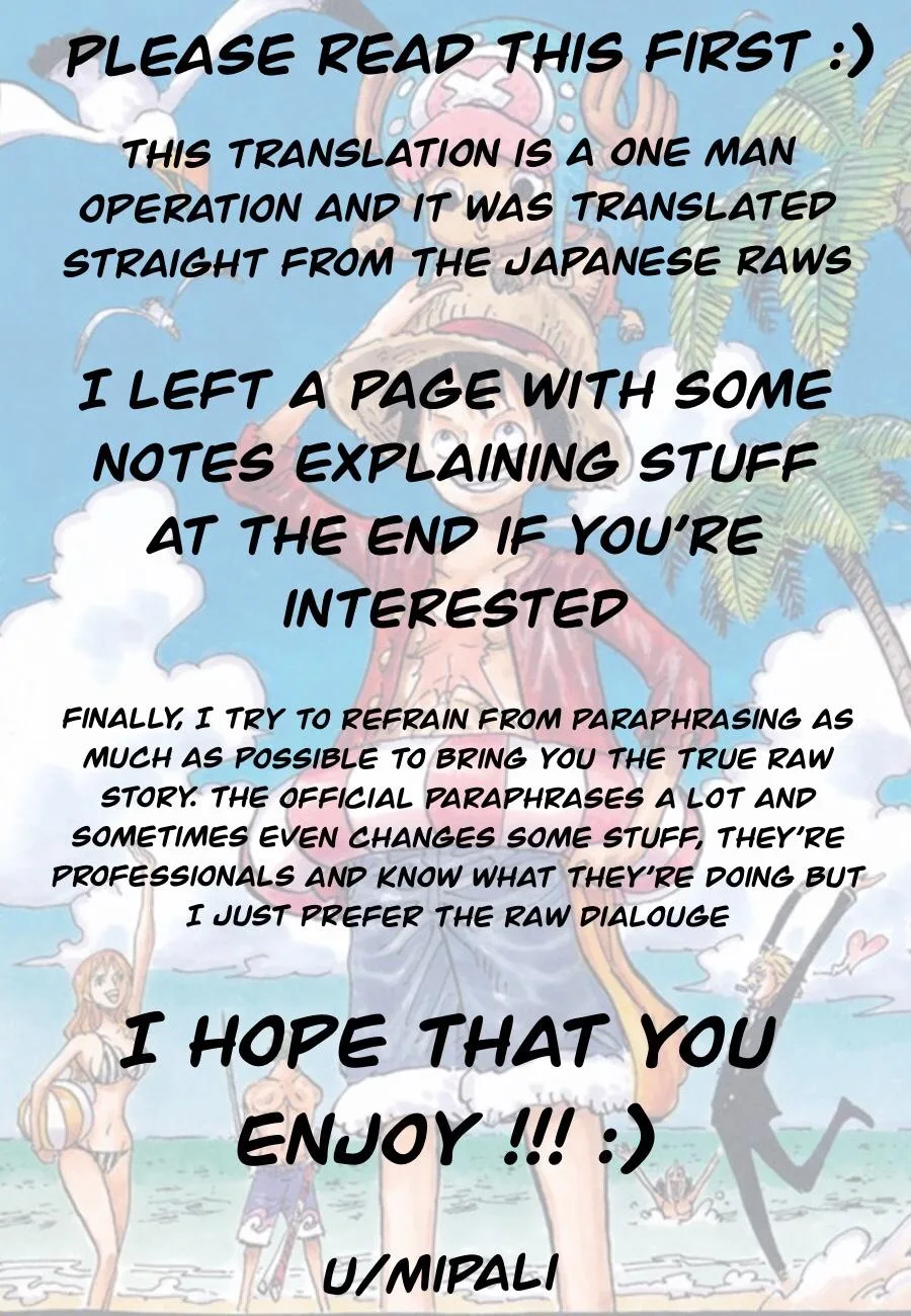 One Piece Chapter 988 - Page 1