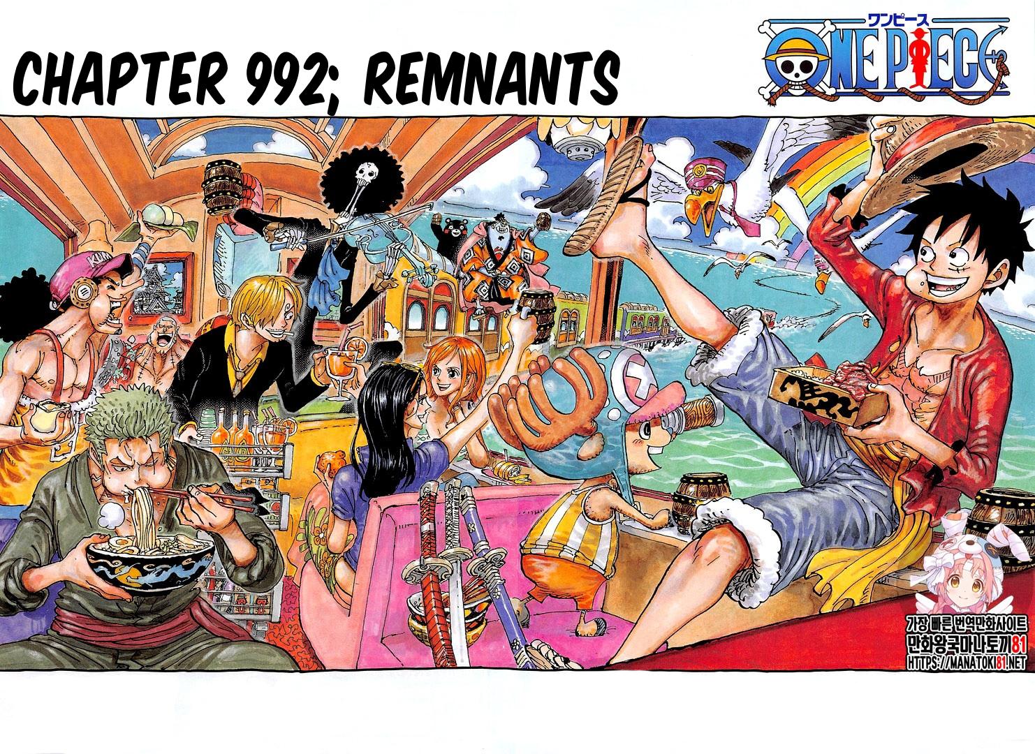 One Piece Chapter 992 - Page 1