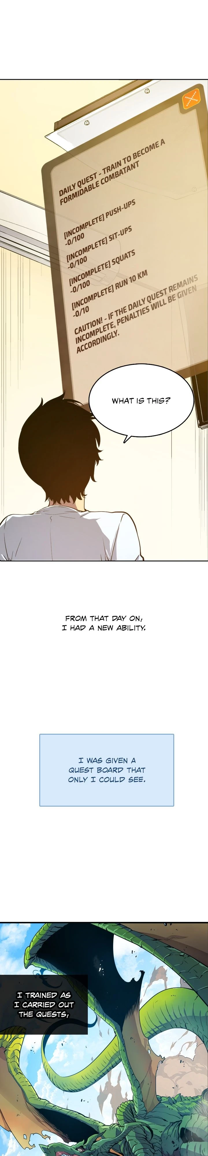 Solo Leveling First Chapter - Page 8