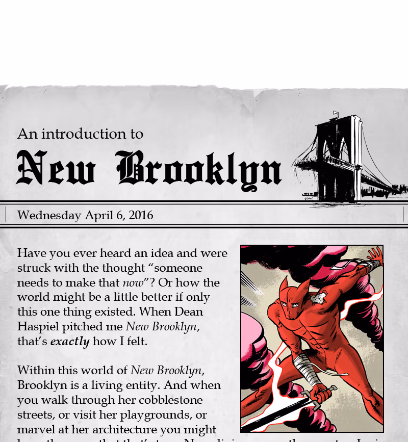 The Red Hook Chapter 0.1 - Page 1